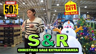 4K S amp R MEMBERSHIP SHOPPING CHRISTMAS SALE EXTRAVAGANZA  BUY ONE TAKE ONE DEALS 🎅🎁 [upl. by Arakawa]