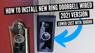 How To Install Ring Doorbell Wired [upl. by Eelytsirk736]