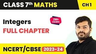 Class 7 Maths Chapter 1  Integers Full Chapter Explanation and Exercise 11 to 14 [upl. by Kcolttam498]