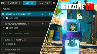 EASY TIPS to INSTANTLY IMPROVE your AIM on Warzone 3 Warzone 3 Settings amp Secret Tips [upl. by Cedar]