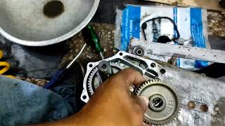 Honda Activa crank knocking Crank sound [upl. by Korenblat272]