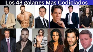 los 43 Galanes de Telenovelas mas Guapos despues de los 90 [upl. by Mahalia150]