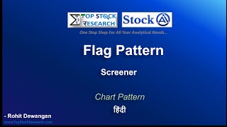 Flag Pattern Scanner  Chart Pattern  TSR  हिंदी [upl. by Altaf328]