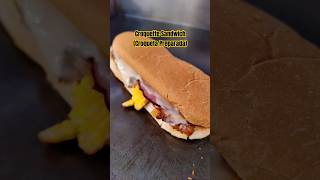 Croquette Sandwich Croqueta Preparadacroquettes sandwich foodie [upl. by Retsehc]