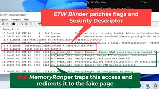 Preventing the Attack on Windows Defender ETW sessions [upl. by Akienat845]