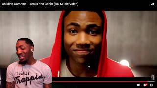 Childish Gambino  Freaks and Geeks HD Music Video  REACTION [upl. by Sihtam]