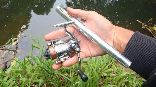 Mancing Pakai Pancing Pulpen Mini [upl. by Ennoval623]