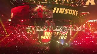 Shinsuke Nakamura WM34 Entrance LIVE REUPLOAD [upl. by Ssac]