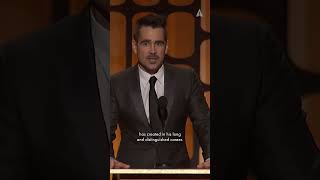 Colin Farrell Honors Donald Sutherland  Governors Awards [upl. by Zeke]