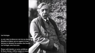 Emile Verhaeren Les Horloges [upl. by Louth404]