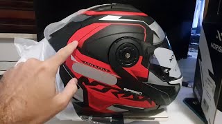 Capacete Norisk Route Speedmax vermelho TAM 58  review rápido [upl. by Anhsirk]