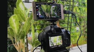 DIY  Use your Smartphone as a DSLR Monitor [upl. by Elmira374]