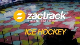 zactrack  Ice Hockey Entertainment On Ice Projection [upl. by Nisaj953]