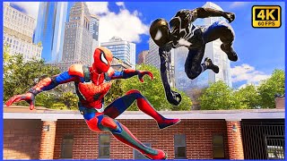 What if Fortnite SpiderMan Zero fights Symbiote SpiderMan [upl. by Kylah956]