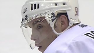 Shawn Bates Penalty Shot vs the Toronto Maple Leafs in 2002 NHL Playoffs [upl. by Kenlay888]