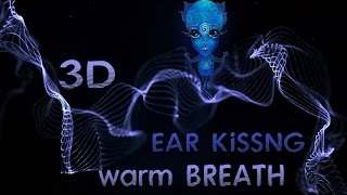 Deep ASMR Eargasm BRAIN Touching ︽ EAR KiSSNG ︾ warm BREATH︽ MOUTH sounds︾ [upl. by Zipah]