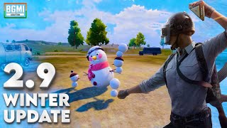 BGMI Update 29  New Winter Snow Modes  Locations Loot and Tactics [upl. by Adao]