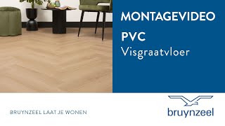 Bruynzeel PVC visgraatvloer leggen [upl. by Yaluz575]