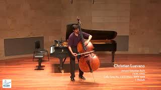 Cello Suite no 2 in D minor BWV 1008 I Prelude [upl. by Valerye389]