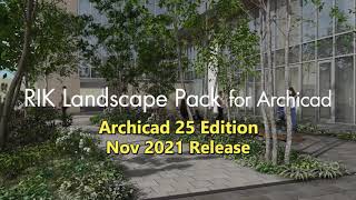 RIK Landscape Package for Archicad 25 CM [upl. by Bearce]