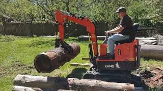 Newest Groundhog LT232 Mini Skid Steer Demonstration [upl. by Ezra]