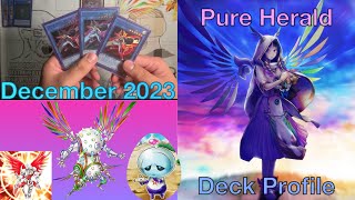 HERALD OF PERFECTION  DECEMBER 2023 Deck Profile [upl. by Newcomer]