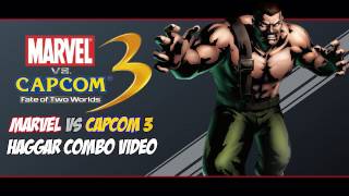 MvC3 Haggar combo video [upl. by Borras]