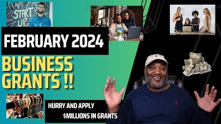 Small Business Grants February 2024  Hurry and Apply Now [upl. by Alenas488]