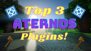 The Top 3 Best Aternos Plugins for a Minecraft Server [upl. by Aerdnod]