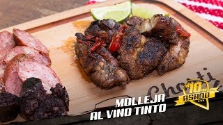 El 10 del Asado  Molleja al vino  Chorti Beef [upl. by Scharf409]