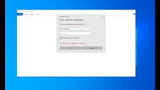 ✨Arreglar Ingrese las credenciales para conectarse a otra PC en la RED Local➡️Windows 1110 y 81 [upl. by Yromem]