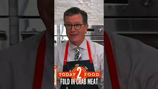 Stephen Colbert Shades Good Morning America On Chaotic Hoda amp Jenna Cooking Segment shorts [upl. by Casar]