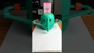 The robot is drawing 🥶 Gadgets Smart Appliances Kitchen Utensils Home Inventions shorts ytshort [upl. by Eilhsa102]