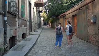 Tbilisi Georgia  City Walking Tour [upl. by Anividul187]