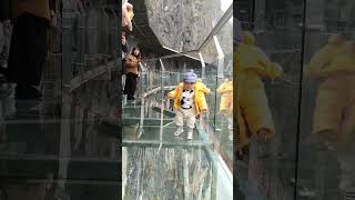 Danlu Mountain Tourism Travel Glass Bridge Guangxi Nandan Danlu Mountain Scenic Area 16 [upl. by Giraldo]