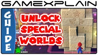 Unlock Special Worlds in Super Mario 3D World  Guide amp Walkthrough Wii U [upl. by Warfeld]