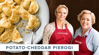 How to Make PotatoCheddar Pierogi at Home [upl. by Nairrot]