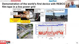 V SelvamanickamThin Film SuperconductorsRolltoRoll Manufacturing of Thin Film Superconductor [upl. by Yadnil]