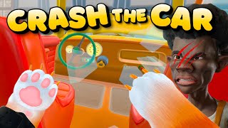 Crazy Cat CRASHES CAR  I am Cat VR Full Game [upl. by Victoir779]