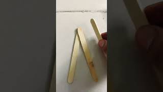 DIY Homemade easel stand with icecream sticks [upl. by Attelocin]