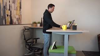 Greatest Anticollision Solution for Height Adjustable Desk Application  ttouch │ TiMOTION [upl. by Letnuahc870]