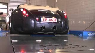 Wiesmann MF4 S mit HMSTuning Klappenabgasanlage [upl. by Urdna]