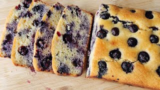 Blueberry Cake with Almond Flour  Gluten Free  Easy and Delicious [upl. by Lenad]