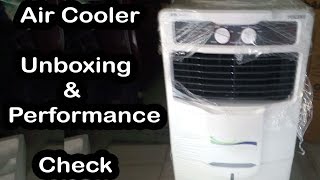 voltas mini AIr Cooler UNBOXING amp Performance check [upl. by Starlin]