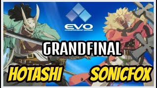 SonicFox Leo VS Hotashi Nagoriyuki  EVO 2021 GRANDFINAL  GUILTY GEAR STRIVE [upl. by Nnaassilem]