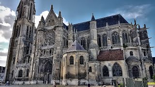 Cathédrale NotreDame de Senlis  Kathedrale von Senlis  France 2021 [upl. by Yekcim]