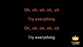 Shakira Try Everything Karaoke Version [upl. by Ungley457]