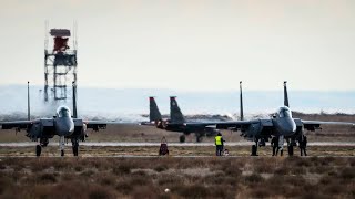 CRAZY  Upgraded Boeing F15SA Eagle fighter jet makes its debut at UK air show [upl. by Warrick]