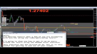 Trading the Redknight Levels using the the Waddah Attar Explosion IndicatorForex Trading [upl. by Acsot206]