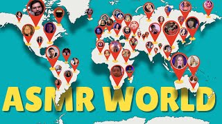 150 ASMRtists from 50 countries 30k special [upl. by Erehc683]